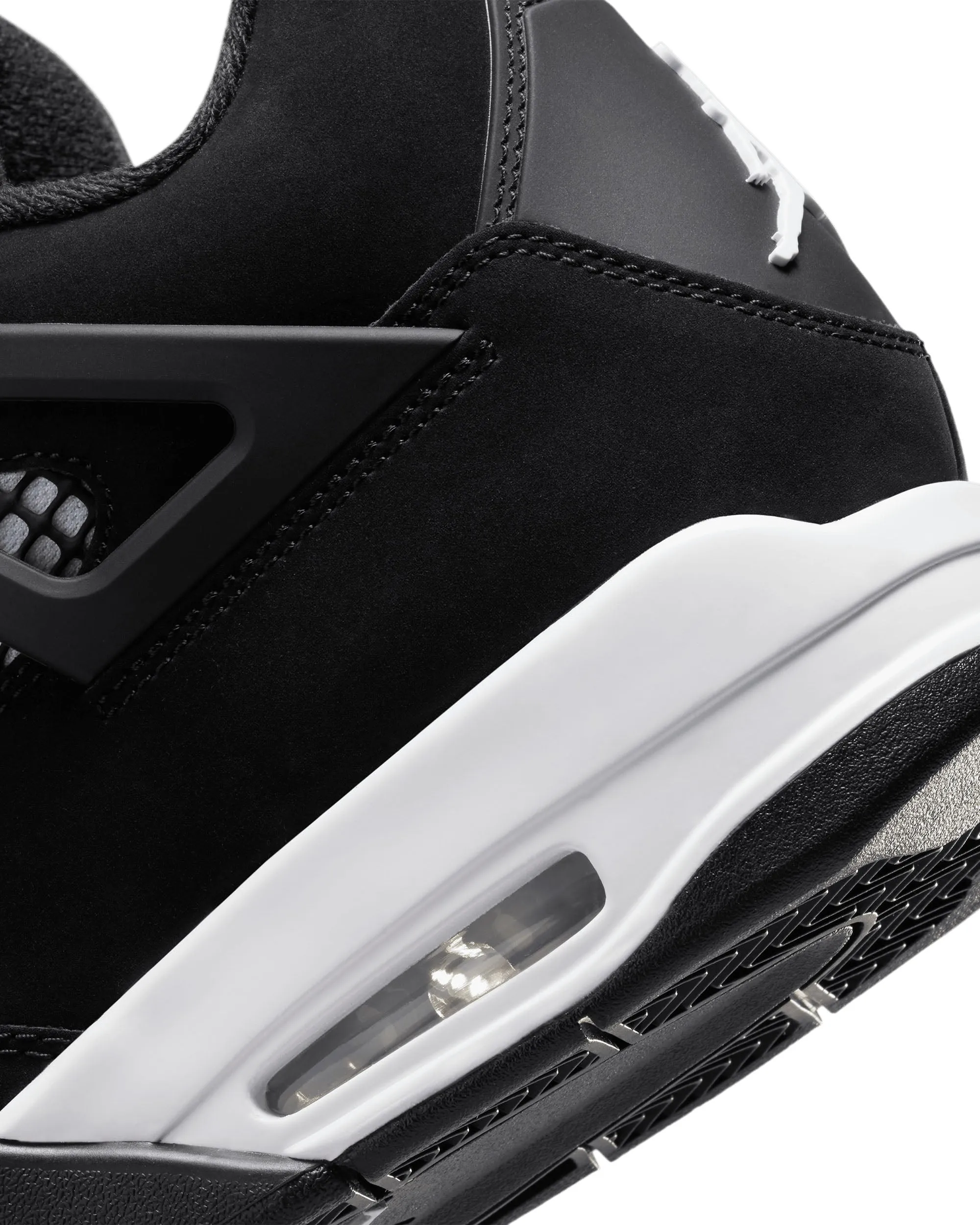 Air Jordan 4 Retro - Black / White-Black