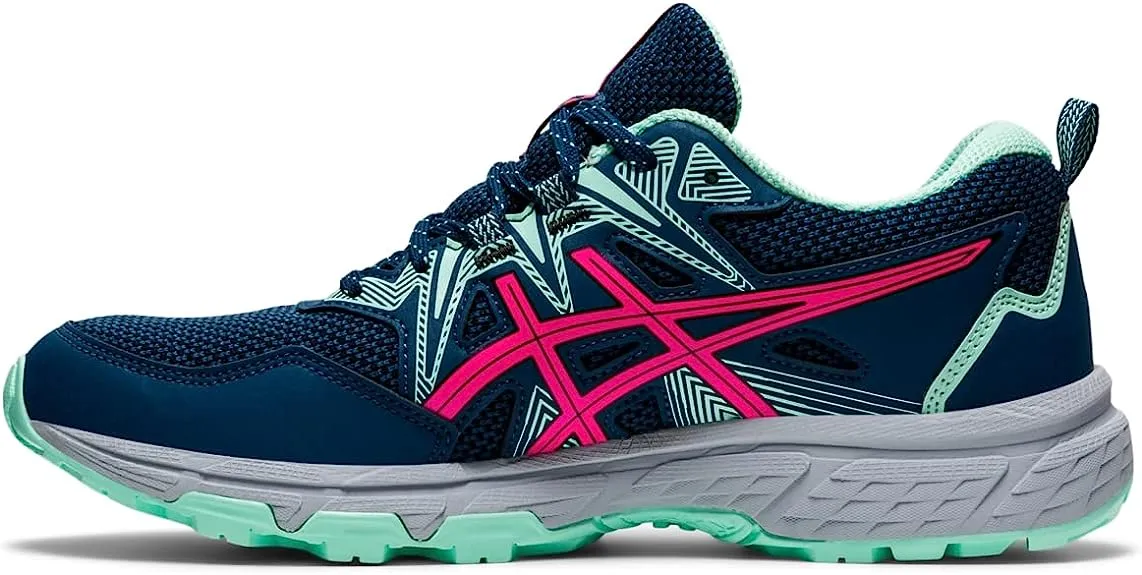ASICS Women's Gel-Venture 8 Running Shoes, Blue/Pink