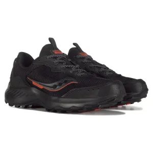 Aura TR Wide Saucony Men's Trail Running Shoe, Black