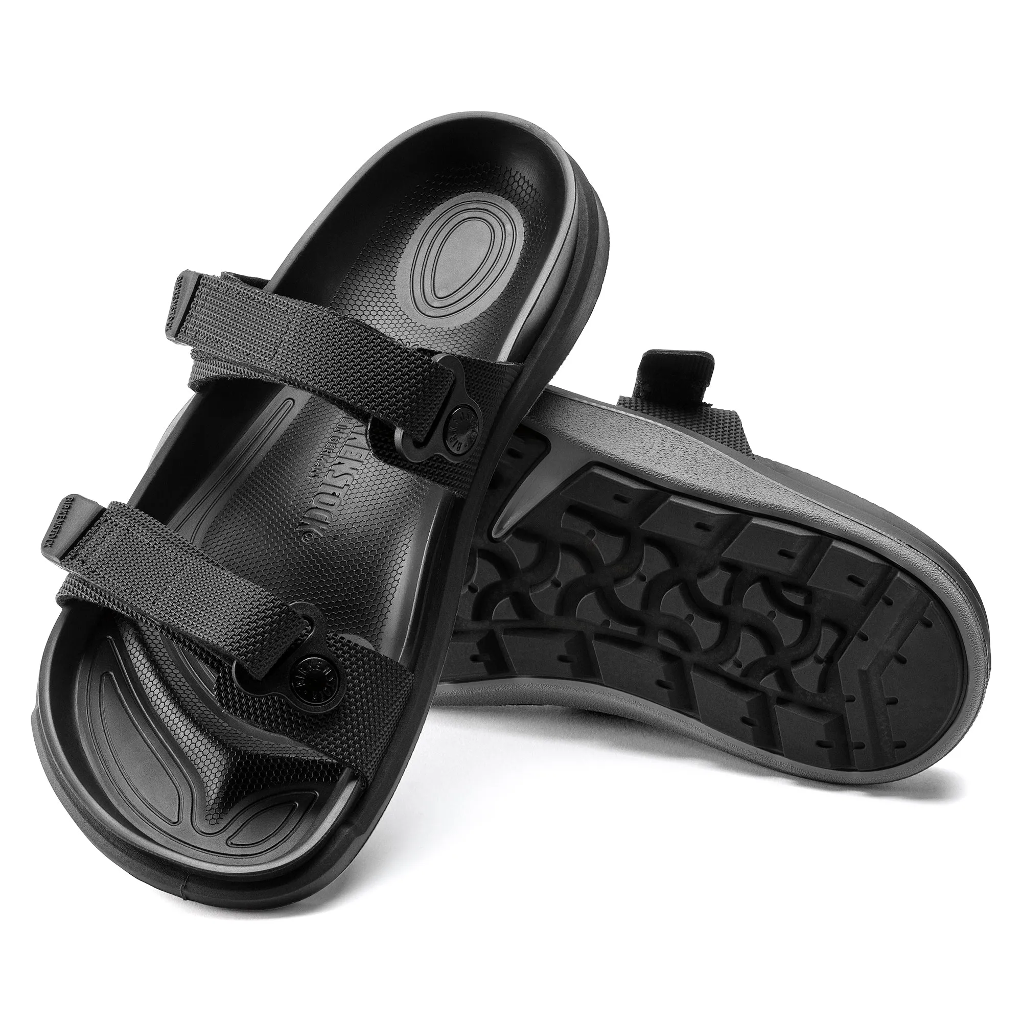 Birkenstock Women's Sahara futura black Birko-Flor