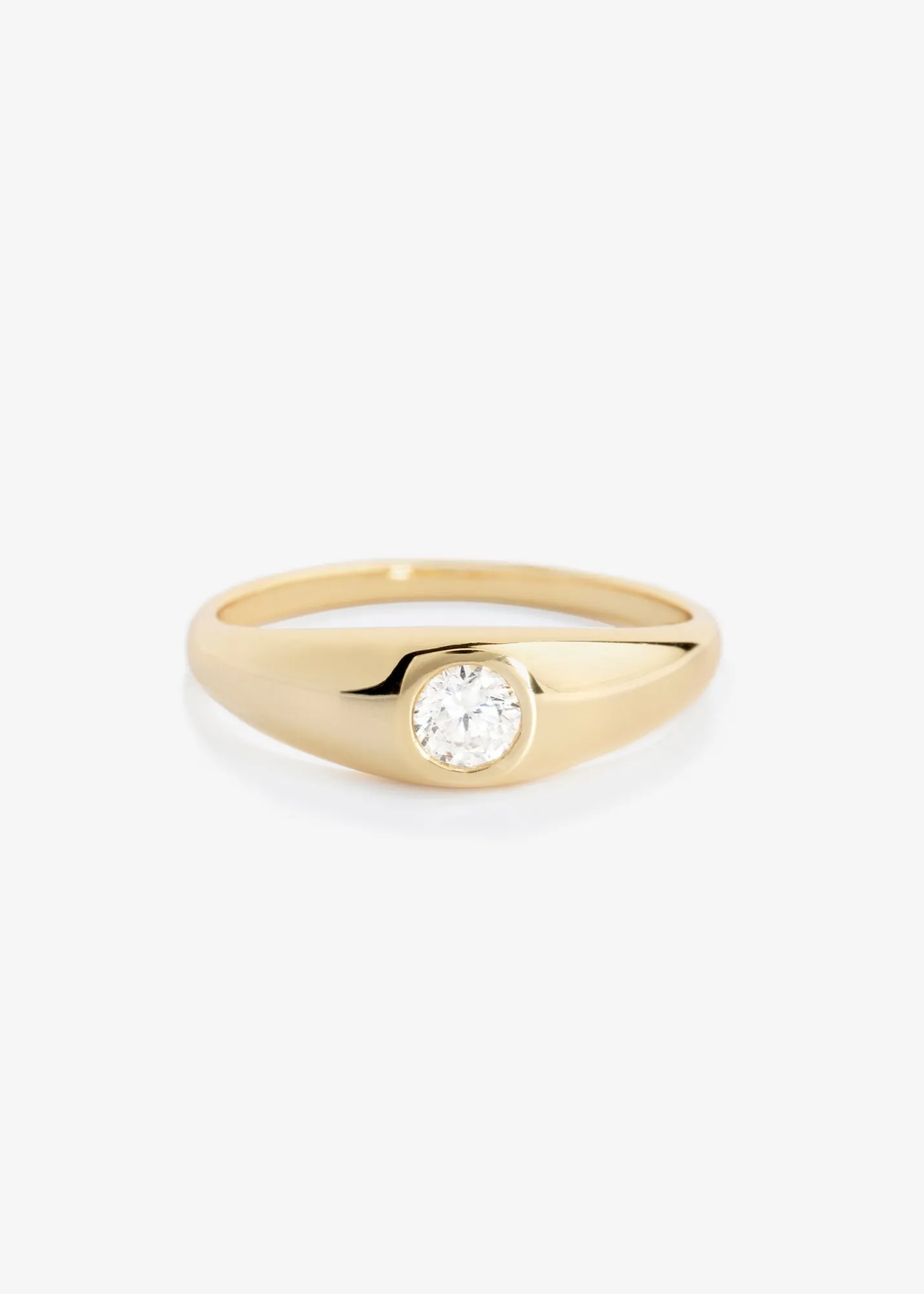 Bold Solitaire Ring