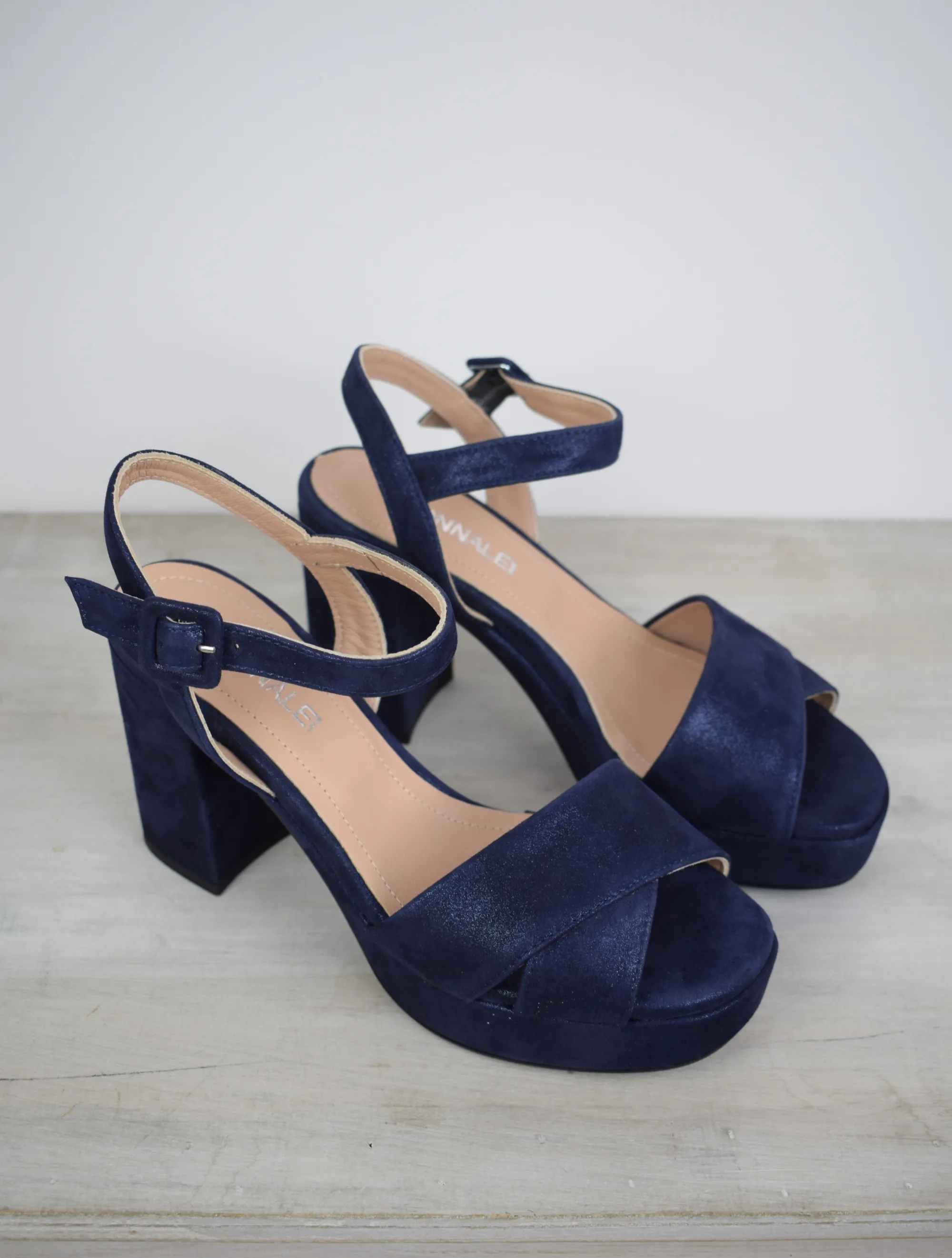 Dubai Sandal Navy Sparkle