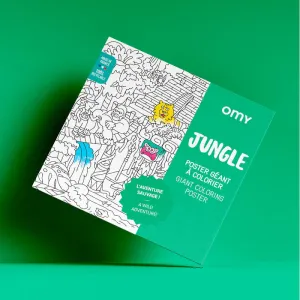 Giant Colouring Poster (Jungle)
