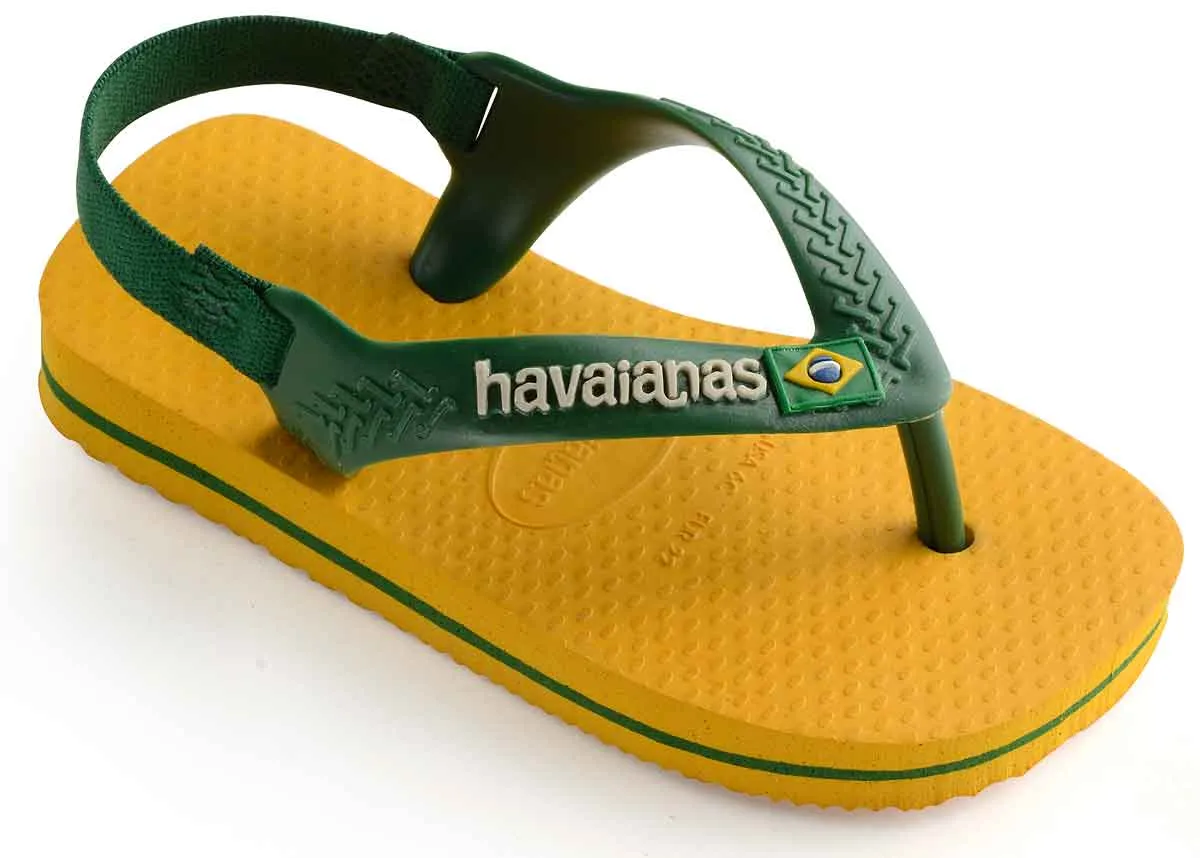 Havaianas Brasil Logo In Yellow