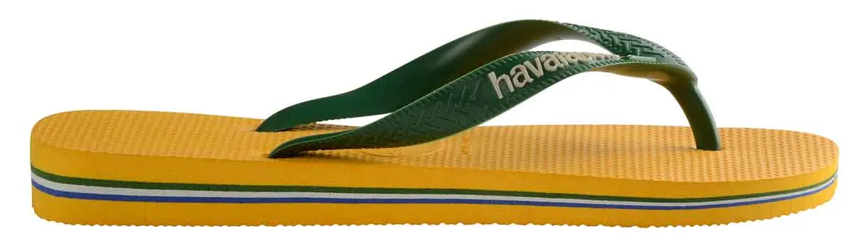 Havaianas Brasil Logo In Yellow