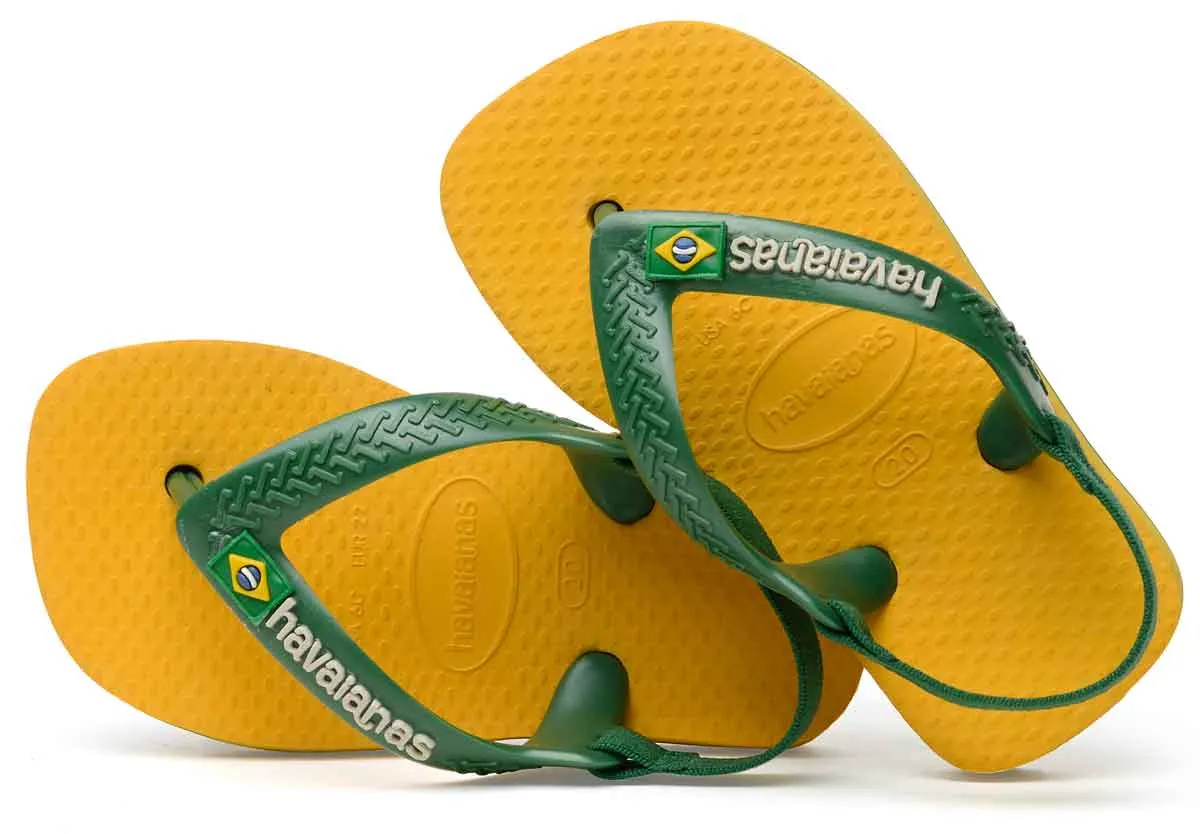 Havaianas Brasil Logo In Yellow