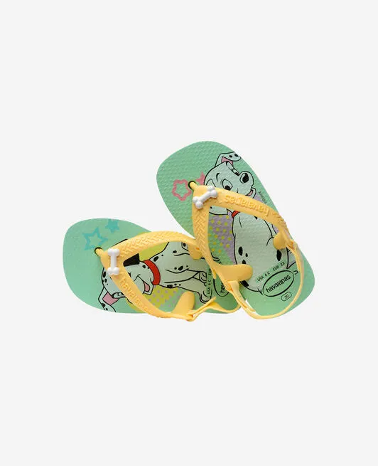 Havaianas Nbd Classic Fc In Green For Infants