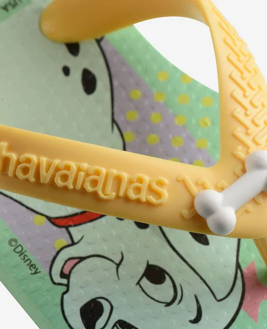 Havaianas Nbd Classic Fc In Green For Infants