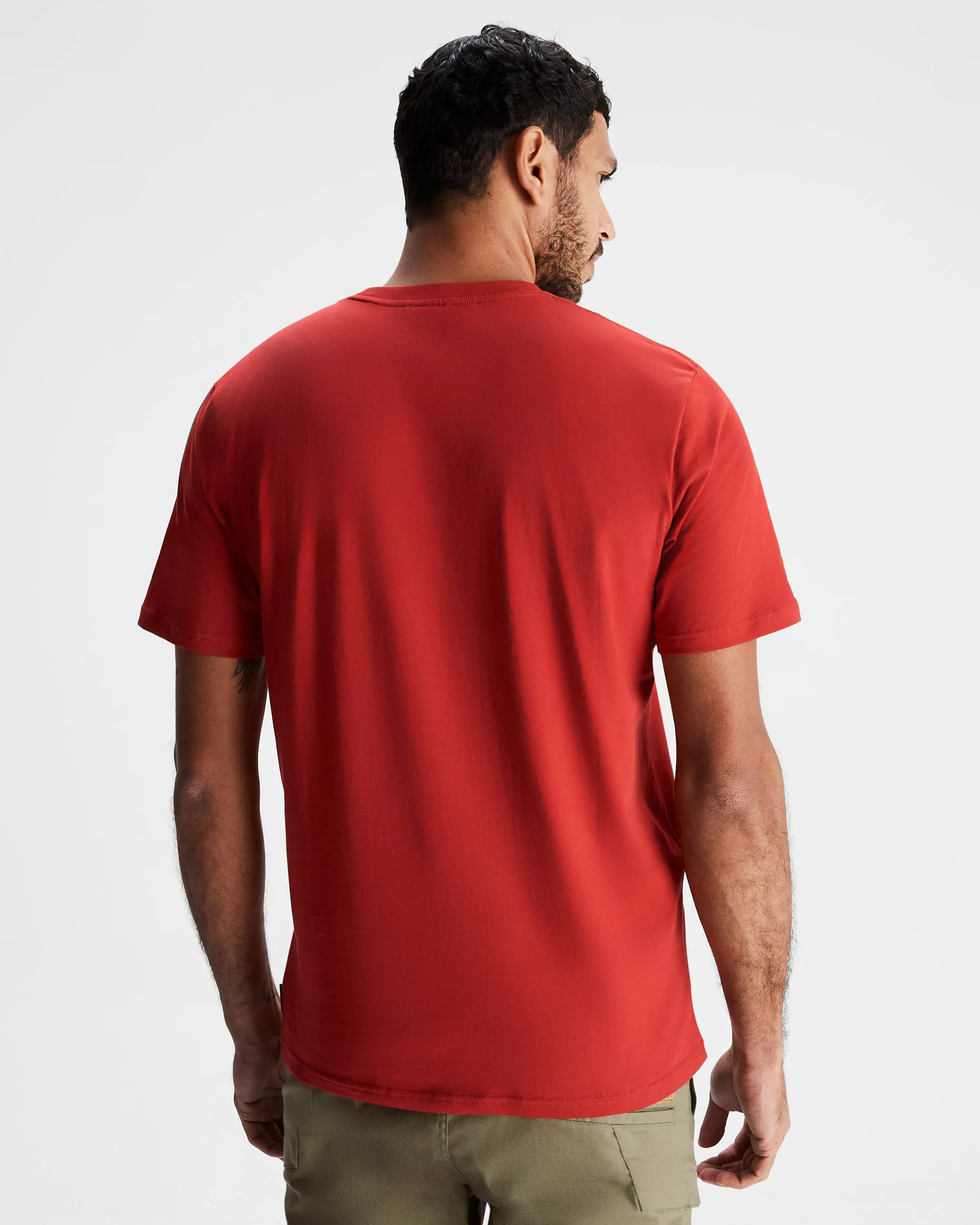 Men's Ridgeline Organic Cotton T-shirt - Spicy Chilli Pepper
