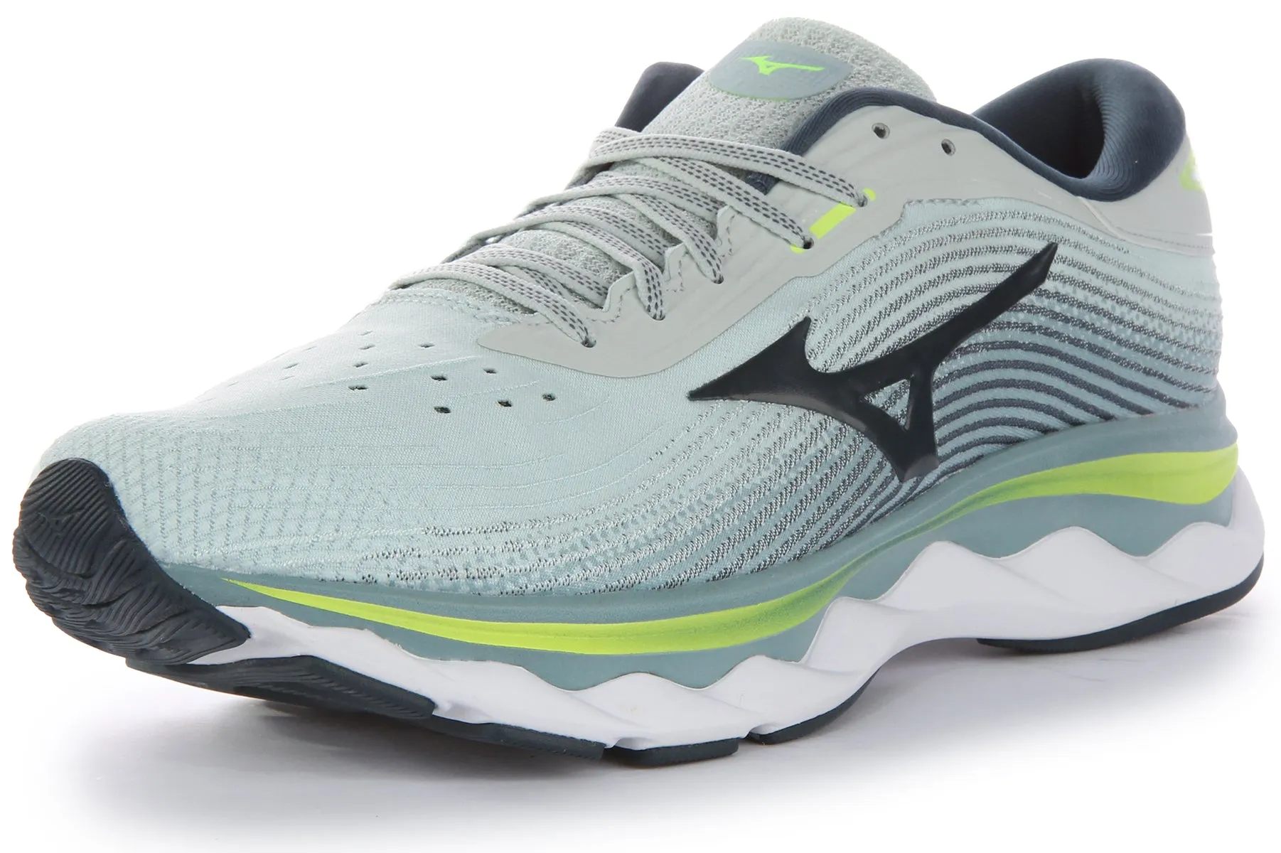 Mizuno Wave Sky 5 In Greylime For Men