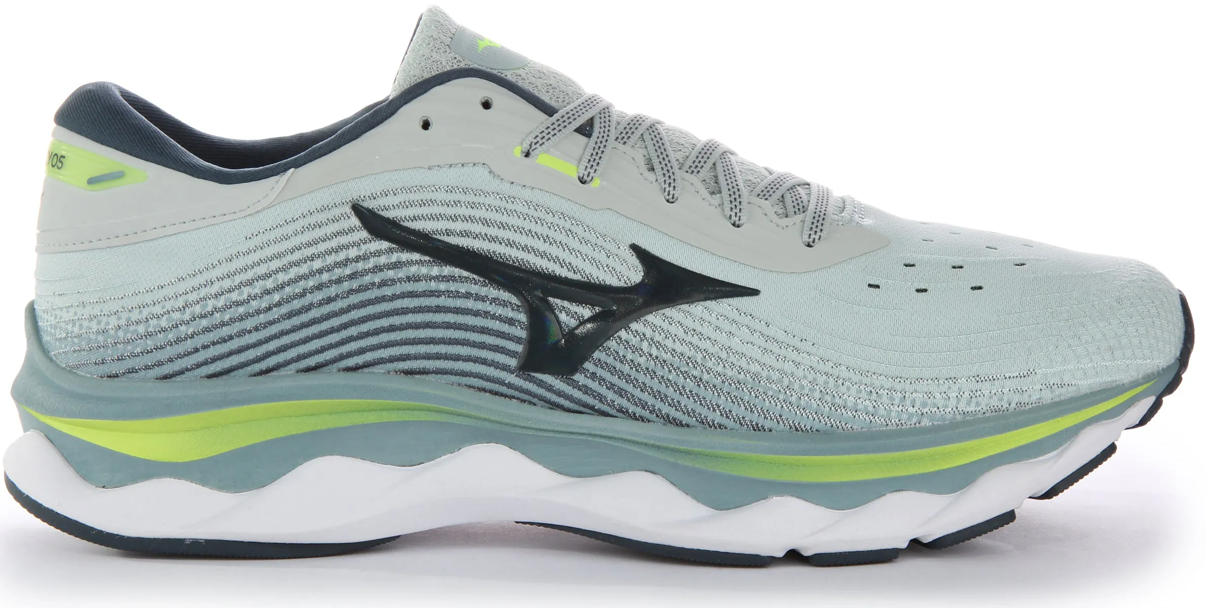 Mizuno Wave Sky 5 In Greylime For Men