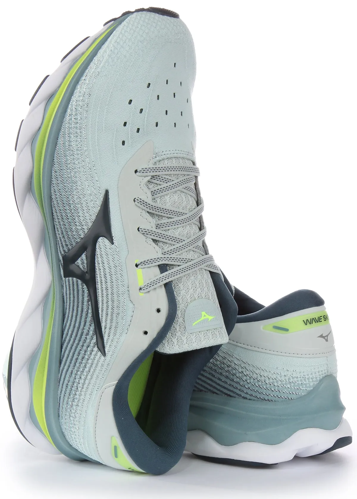 Mizuno Wave Sky 5 In Greylime For Men