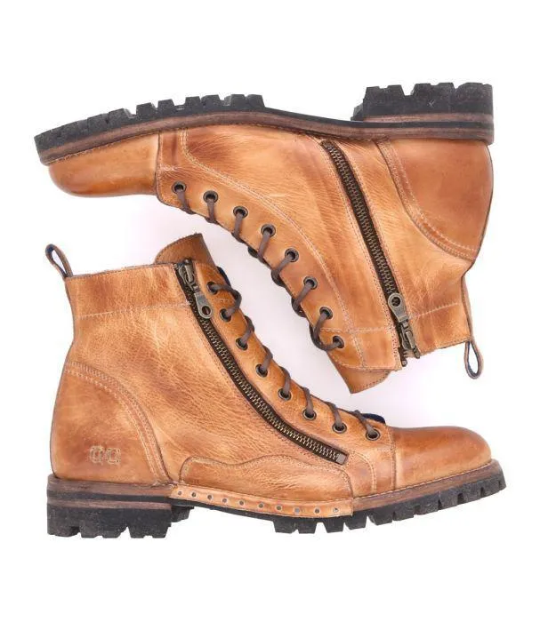 Old Bowen Trek Tan Rustic Boots