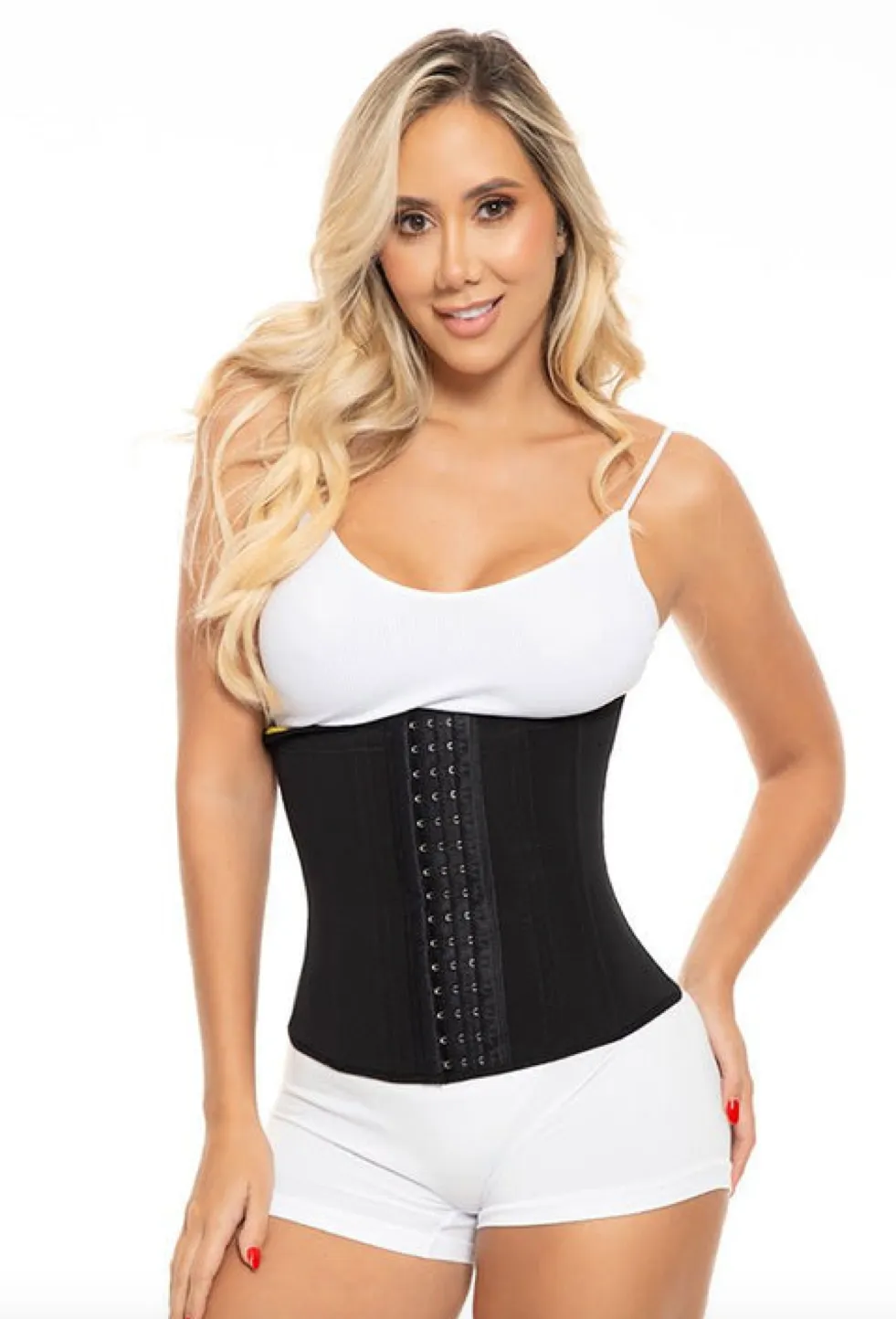 ON SALE Neoprene Waist Trainer W/3 Hook closure to reduce sizes AnnMichell Ref 7505
