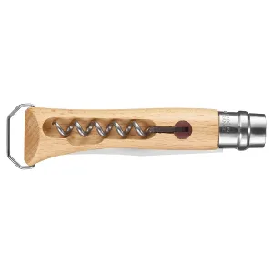 Opinel No.10 Stainless Knife   Corkscrew