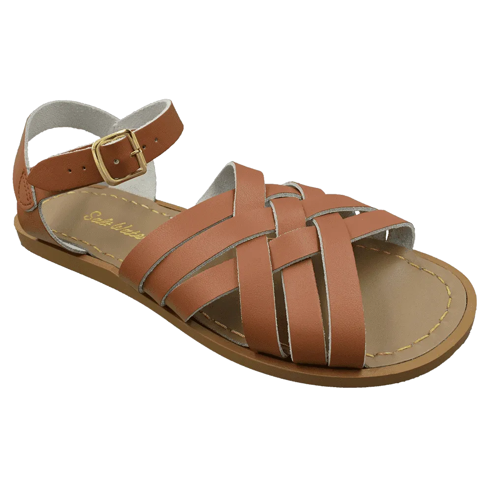 Salt Water Retro Sandal | Tan Size 11 Women's