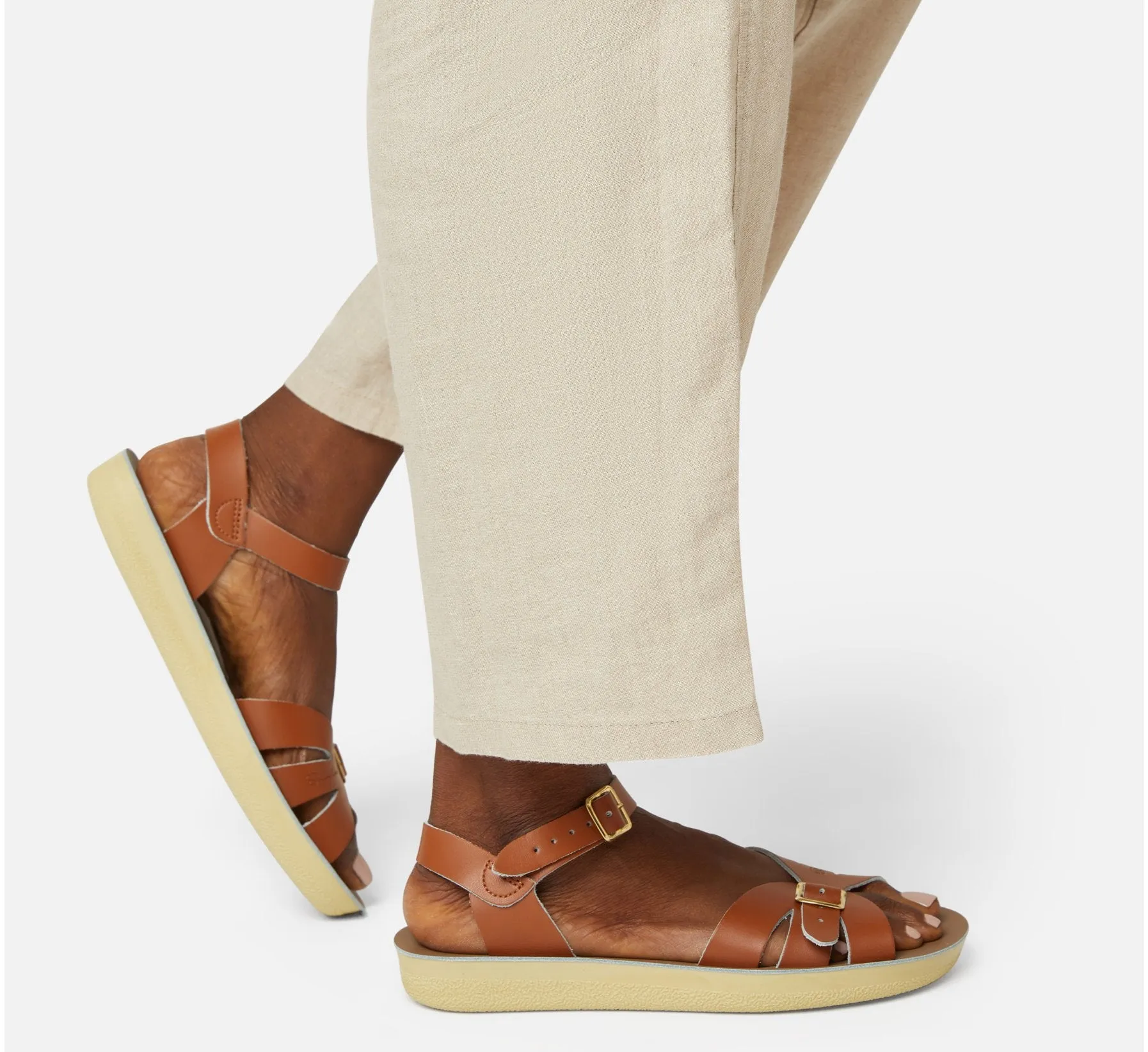Salt Water Sandals Boardwalk - Tan