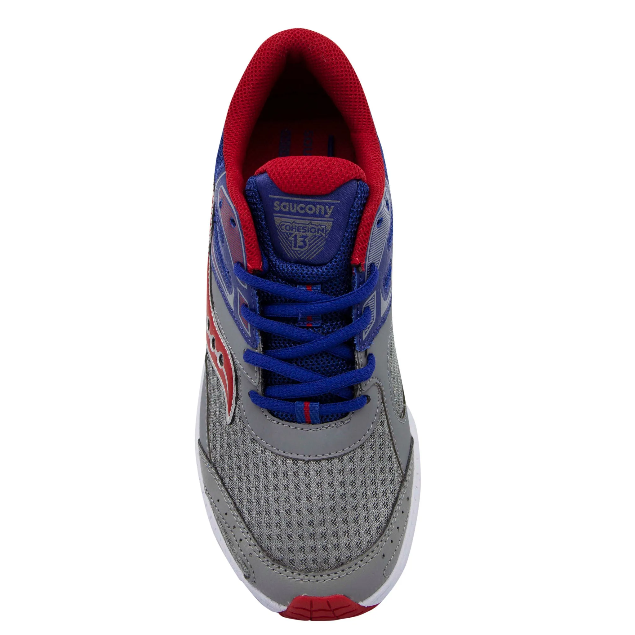 Saucony Cohesion 13 Grey Trainers - Kids