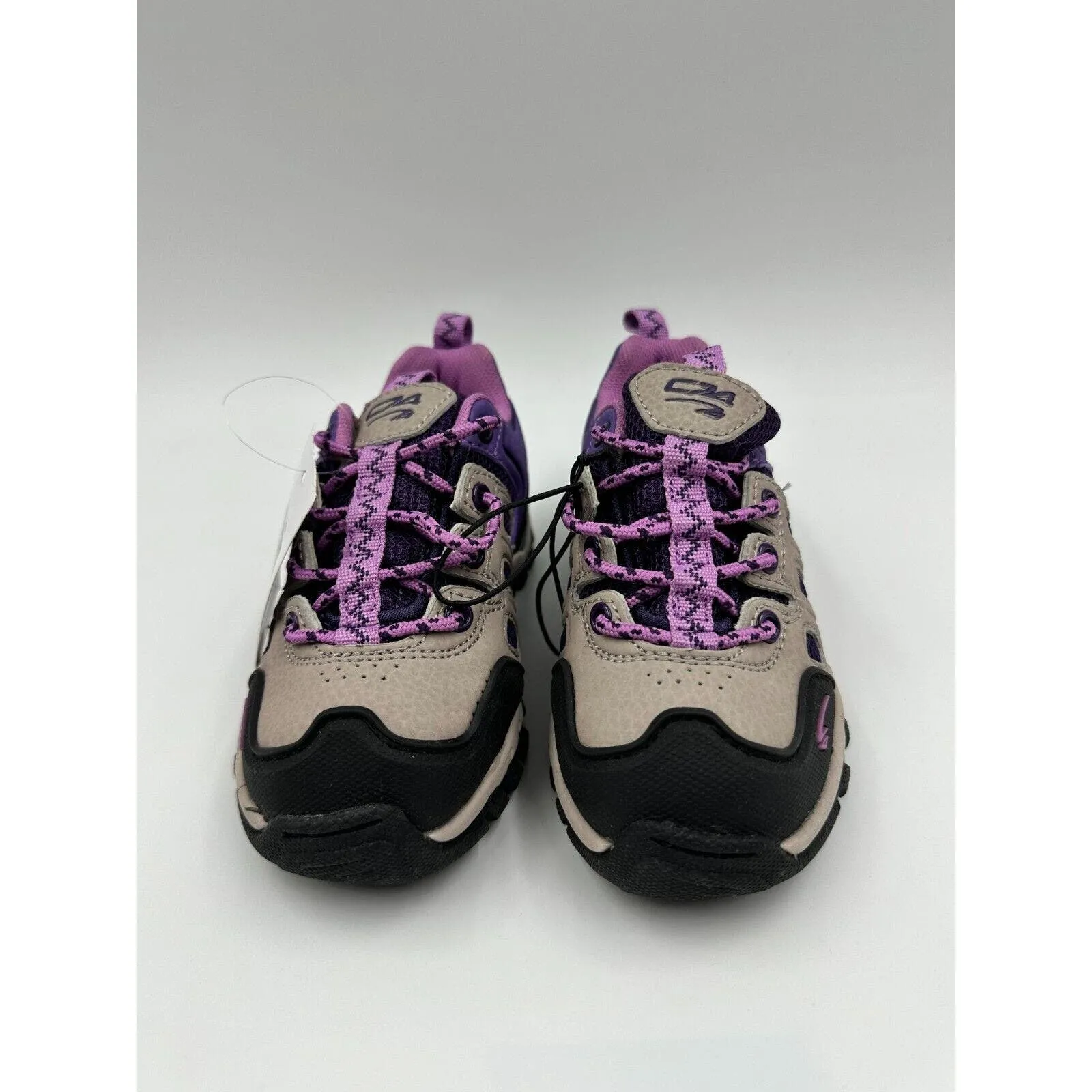 Small Kid Size 8, Gray and Pink Low Top Hikers