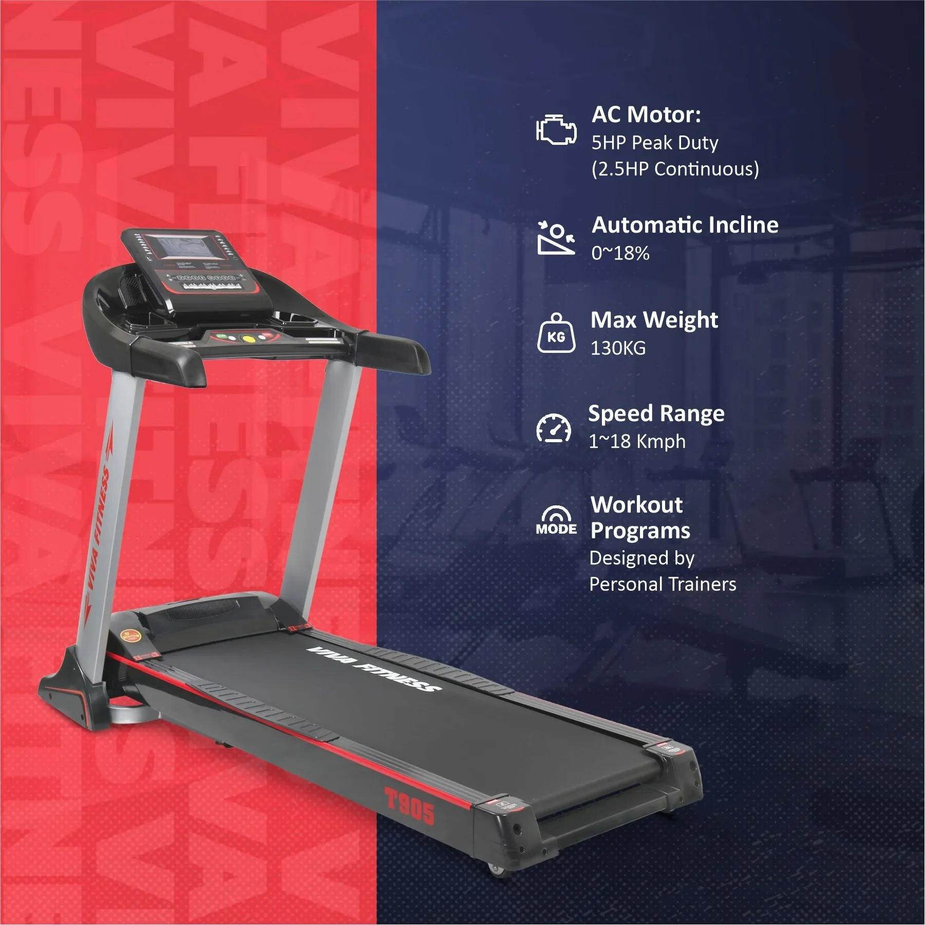 T-905 Motorized Treadmill