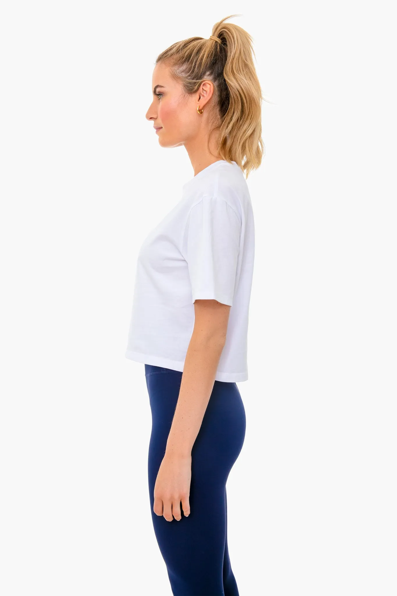 White Everyday Short Sleeve Tee
